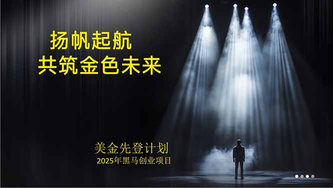 美金对冲创业项目，日收益1000-3000，小众暴力项目稳定运行8年-启云分享