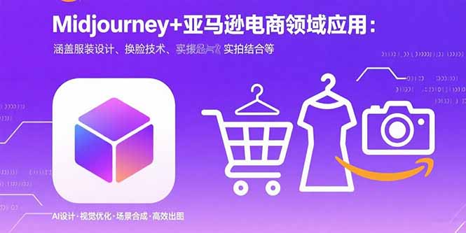 Midjourney+电商领域商业应用：涵盖服装设计、换脸技术、实拍结合等-启云分享