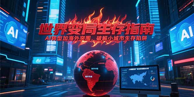 付费文章《世界变局生存指南，AI转型加海外突围，破解小城市生存陷阱》-启云分享